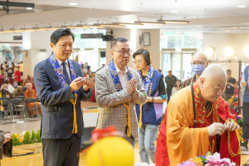 新北市佛教界慶祝佛曆2570聯佛誕節浴佛大典
