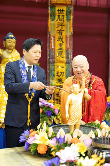 新北市佛教界慶祝佛曆2570聯佛誕節浴佛大典